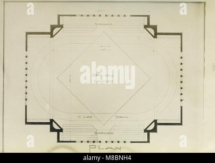 Design eines Kuppelbau für sportliche Veranstaltungen (1910) (14759475046) Stockfoto