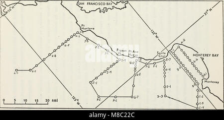 Verteilung der suspendierten Partikel aus der kalifornischen Küste von San Francisco Bay bis Cape San MartΓin. (1975) (20788467810) Stockfoto