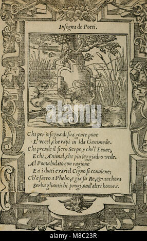 Diuerse imprese Platz für ein diuerse moralità-con versi Che ich Loro significati dichiarano (1549) (14563372359) Stockfoto