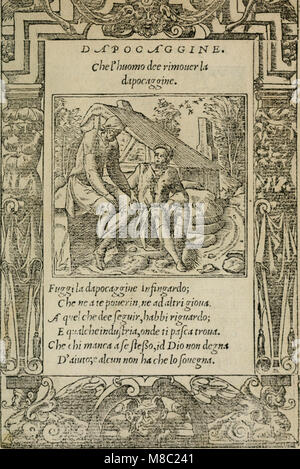 Diuerse imprese Platz für ein diuerse moralità-con versi Che ich Loro significati dichiarano (1549) (14726925206) Stockfoto