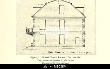 Inländischen Architektur der amerikanischen Kolonien und der frühen Republik (1922) (14802012723) Stockfoto