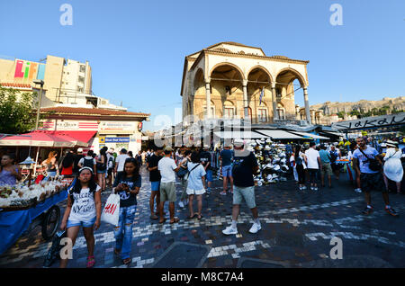 Tsisdarakis Moschee in Monastiraki, Athen, Griechenland. Stockfoto