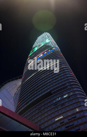 Bitexco Financial Tower, einem 64 stöckigen Hochhaus in Ho Chi Minh City (Saigon), Vietnam Stockfoto