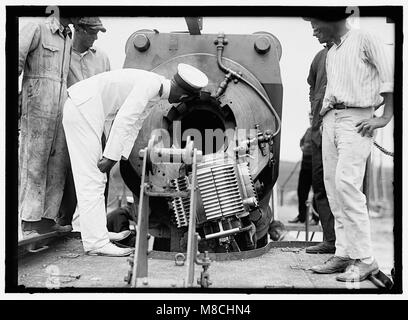 INDIAN HEAD, MD. Marine TESTGELÄNDE. Marine GEWEHREN AN INDIAN HEAD LCCN 2016870318 Stockfoto