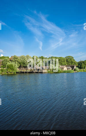 Wallmuseum slawischen Dorf Witz der See Wallsee, Oldenburg in Holstein, Ostsee, Schleswig-Holstein, Deutschland, Europa Stockfoto