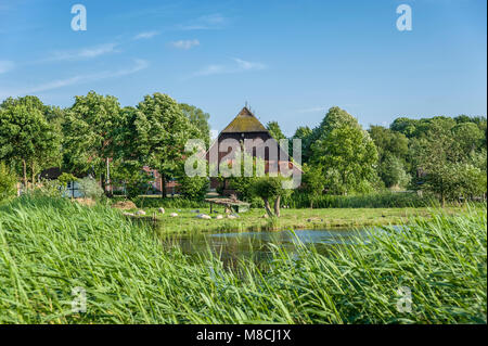 Wallmuseum slawischen Dorf Witz der See Wallsee, Oldenburg in Holstein, Ostsee, Schleswig-Holstein, Deutschland, Europa Stockfoto