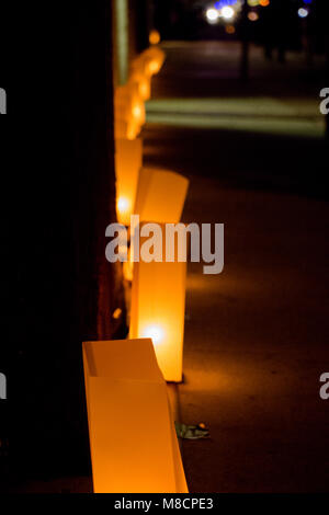 "Meinem Fuß eine Leuchte, ein Licht für meine Pfade". Stockfoto