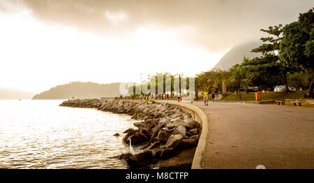 Rio de Janeiro, Brasilien - 20. Dezember 2017: Park Aterro do Flamengo in Rio de Janeiro, Brasilien Stockfoto