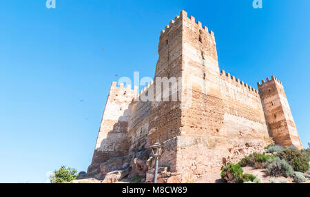 Burgalimar schloss, Bury Al-Hamma, La Algaba Dorf, Provinz Jaen, Spanien Stockfoto