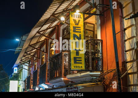 Venite Restaurant Fontainhas Panjim Goa Indien Stockfoto