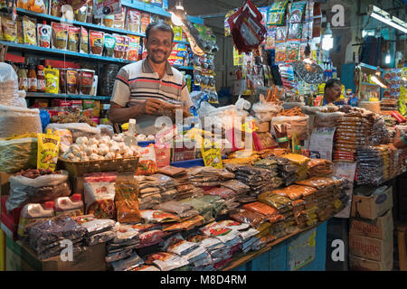 Margao Markt Gewürze und Lebensmittel Goa Indien Stockfoto