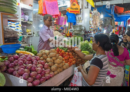 Margao markt Goa Indien Stockfoto