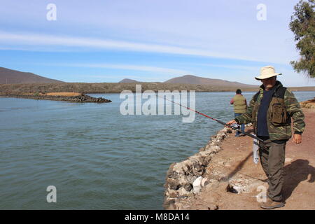 El Molino Viejo San Quintin Baja California Stockfoto