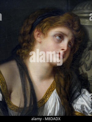 Die TROSTLOS 1780 Jean-Baptiste Greuze, 1725 - 1805, Frankreich, Französisch, Stockfoto