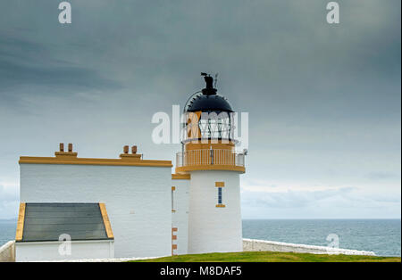 Stoer Head Lighthouse in Sutherland, North West Schottland Stockfoto