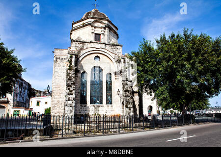 Havanna, Kuba - Dezember 12, 2016: Berühmte Kirche Iglesia de San Francisco de Paula in Havanna, Kuba Stockfoto