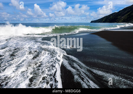 Portugal, Azoren, Faial, Baia da Ribeira das Cabras Stockfoto