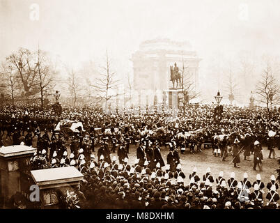 Queen Victoria's Funeral, 1901 Stockfoto