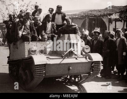 1943 Syrien - Kurden in Maidan Ekbis Akbis oder Wunsch, in der Nähe von Aleppo Stockfoto