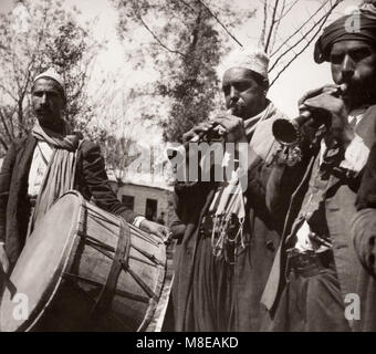 1943 Syrien - Kurden in Maidan Ekbis Akbis oder Wunsch, in der Nähe von Aleppo Stockfoto