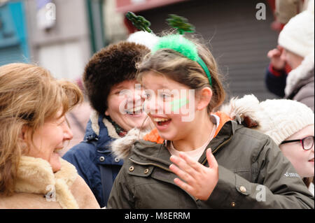 Armagh, Irland, 17. März 2018. St. Patrick's Day Parade Armagh 17 März 2018 CREDIT: www.LiamMcArdle.com Stockfoto