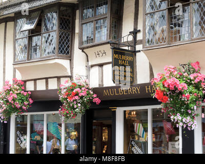 Mulberry Hall Stonegate York Yorkshire England Stockfoto