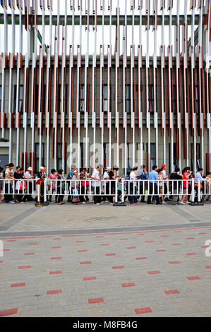 Argentinien Pavillon auf der Weltausstellung Expo 2010 in Shanghai, China. Stockfoto