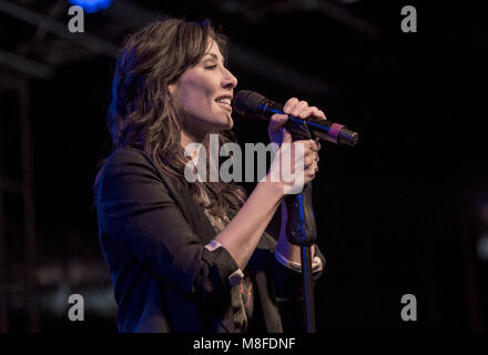 Natalie Imbruglia live im Konzert an Liverpool O2 Academy mit: Natalie Imbruglia Wo: Liverpool, Großbritannien Wann: 12 Feb 2018 Credit: Sakura/WENN.com Stockfoto