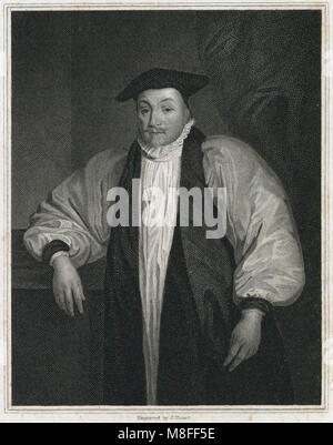 Antike 1823 Gravieren, William Laud. William Laud (1573-1645) war ein englischer Erzbischof und akademischen. Er war Erzbischof von Canterbury von 1633, während die persönliche Herrschaft von Karl I. QUELLE: ORIGINAL GRAVUR Stockfoto