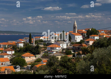 Berühmten Fischerort Kali auf der Insel Ugljan, Dalmatien, Kroatien Stockfoto