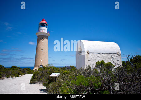 Cape du Couedic Leuchtturms, Kangaroo Island, Südaustralien, Flinders Chase National Park Stockfoto