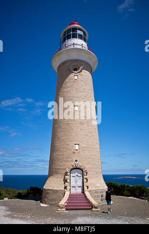 Cape du Couedic Leuchtturms, Kangaroo Island, Südaustralien, Flinders Chase National Park Stockfoto