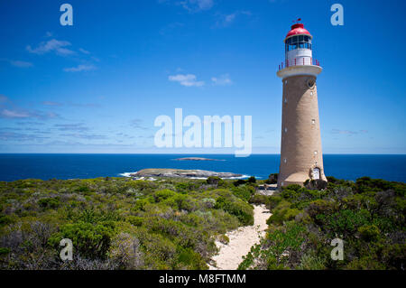 Cape du Couedic Leuchtturms, Kangaroo Island, Südaustralien, Flinders Chase National Park Stockfoto