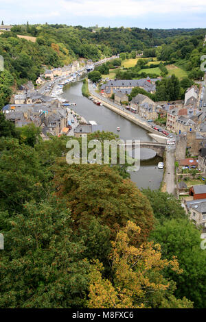 Dinan, Cotes d'Armor, Bretagne, Frankreich, Europa Stockfoto