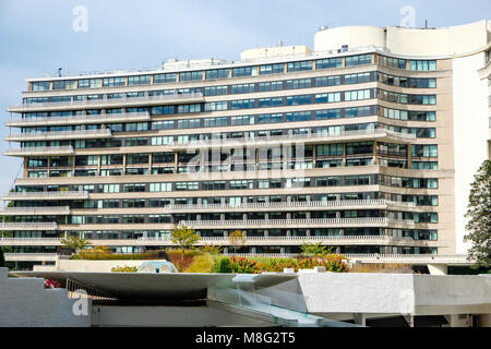 Watergate Komplex, New-Hampshire und Virginia Avenue NW, Washington DC Stockfoto