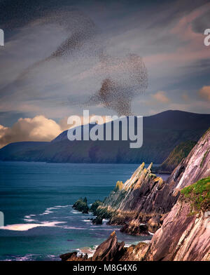 IE-CO.KERRY: Slea Head auf der Dingle Halbinsel - Ring of Kerry Stockfoto