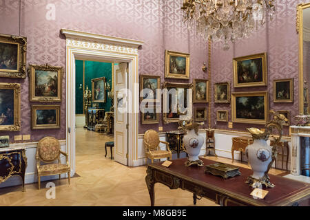 London. England. UK. Die Wallace Collection, in Hertford House in Manchester Square untergebracht, ehemalige Stadthaus der Seymour Familie. Stockfoto