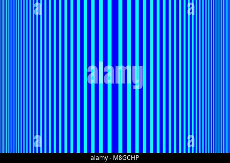 Einfache gestreiften Hintergrund - Blau - vertikale Linien, Blau Rasterung vertikale Streifen Muster Stock Vektor