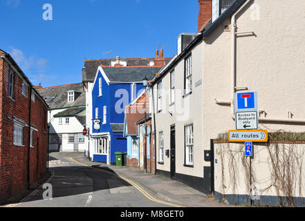 Fore Street, Bath, Devon, England, Großbritannien Stockfoto