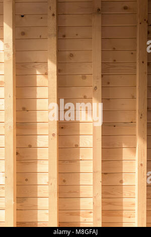 Teil der neuen Dach - Planken und Balken Stockfoto