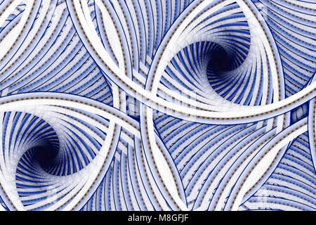 abstrakte Fraktal Hintergrund, Spirale Stockfoto