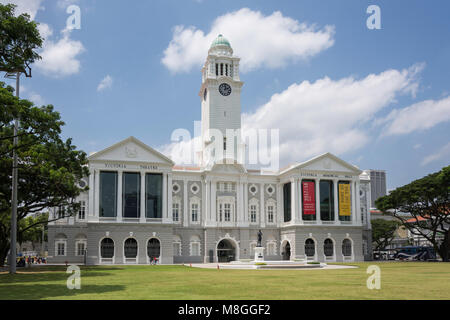 Victoria Theater- und Konzertsaal, Kaiserin, Civic District, Singapur Insel (Pulau Ujong), Singapur Stockfoto