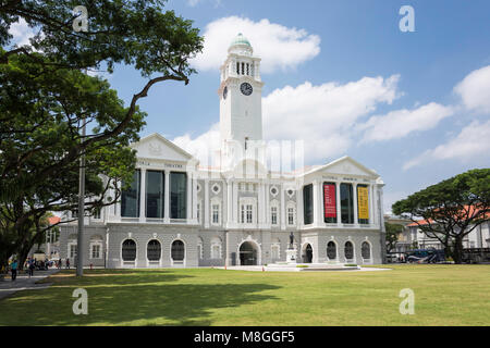 Victoria Theater- und Konzertsaal, Kaiserin, Civic District, Singapur Insel (Pulau Ujong), Singapur Stockfoto