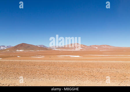 Bolivianischen Landschaft, Salvador Dali Desert View. Schöne Bolivien Stockfoto