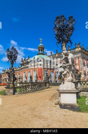 Neues Schloss Sanssouci. Potsdam. Deutschland Stockfoto