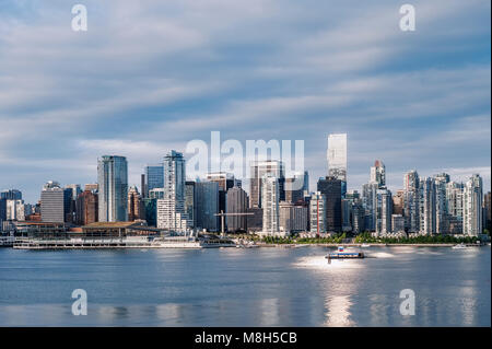 Vancouver Skyline, Britisch-Kolumbien, Kanada Stockfoto