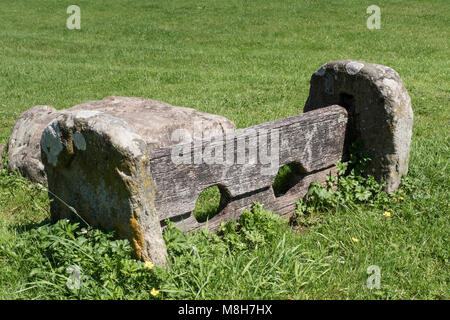 Bainbridge Stocks Bainbridge Richmondshire North Yorkshire England Stockfoto