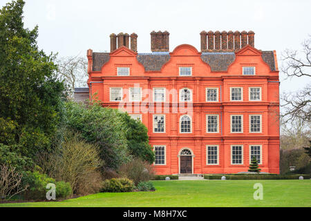 Kew Palace, aus rotem Backstein-Villa an der Kew Gardens in England