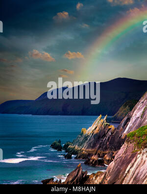 IE-CO.KERRY: Slea Head auf der Dingle Halbinsel - Ring of Kerry Stockfoto