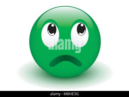 Design Vector zum Suchen von emoticon Stock Vektor